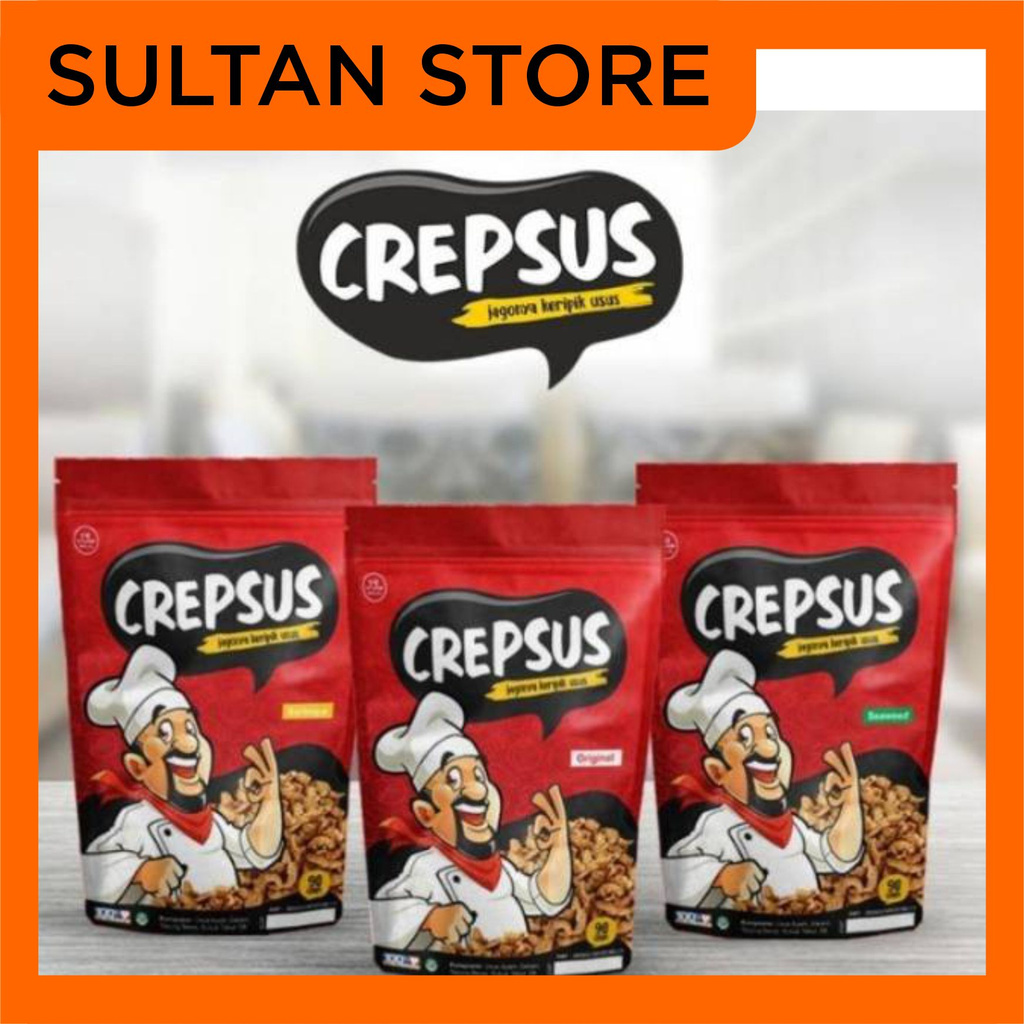 

Keripik Usus Crepsus Renyah Murah