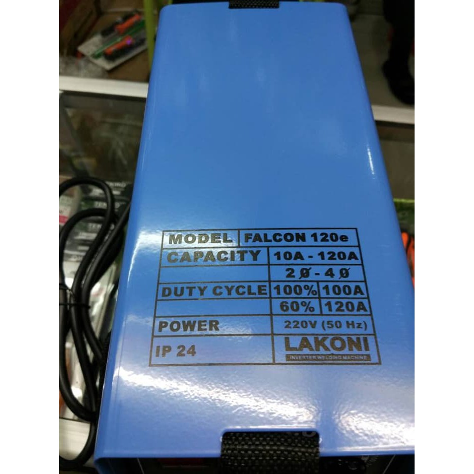 MESIN LAS LAKONI 120 A - LAKONI FALCON 120 - LAKONI 900 WATT