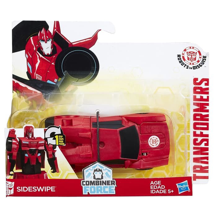 Jual Murah HASBRO Transformers RID Combiner Force 1 Step Changer Sideswipe