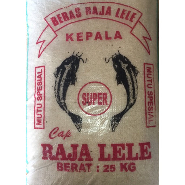 Beras Punel Mekar Cap Raja Lele 25 Kg Indonesia