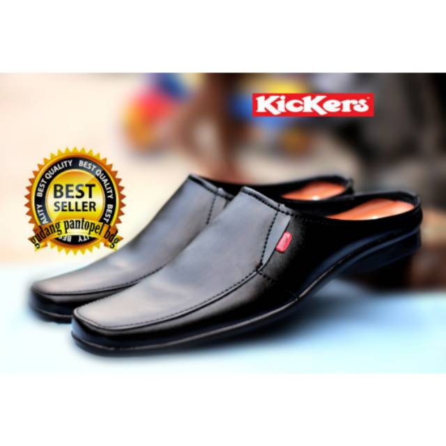 Sandal Bustong Selop Casual Pria Cowok Laki - Laki kickers