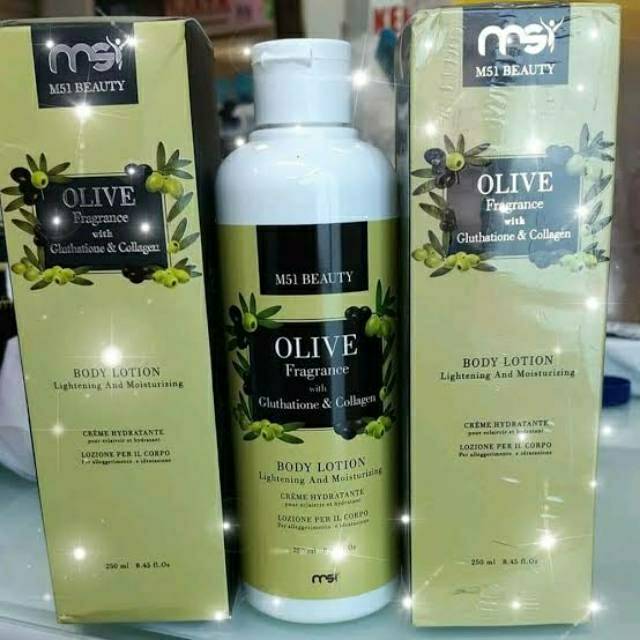 MSI GLUTACARE BODY LOTION OLIVE 100% ORI
