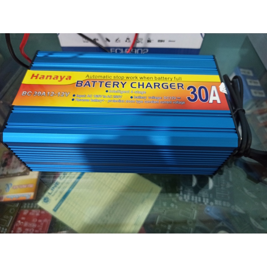 CHARGER AKI 12V SUPER 30A BERKUALITAS HANAYA TERMURAH