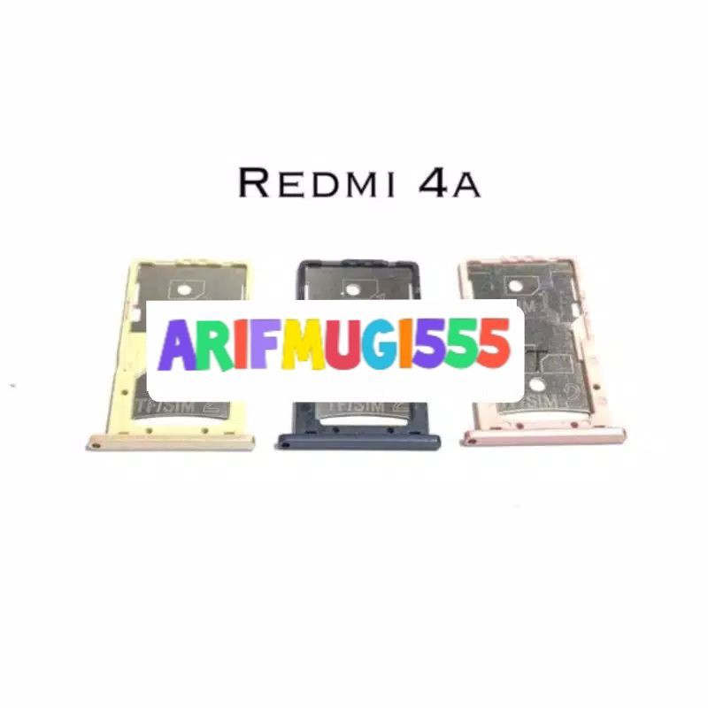 SIMTRAY SIMLOCK SLOT KARTU TEMPAT SIM XIAOMI REDMI 4A ORIGINAL