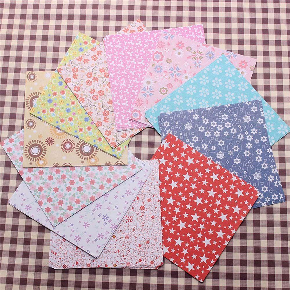 Lanfy Kids Origami Fruit Colorful Scrapbooking Square Crane Dekorasi Kertas Lipat