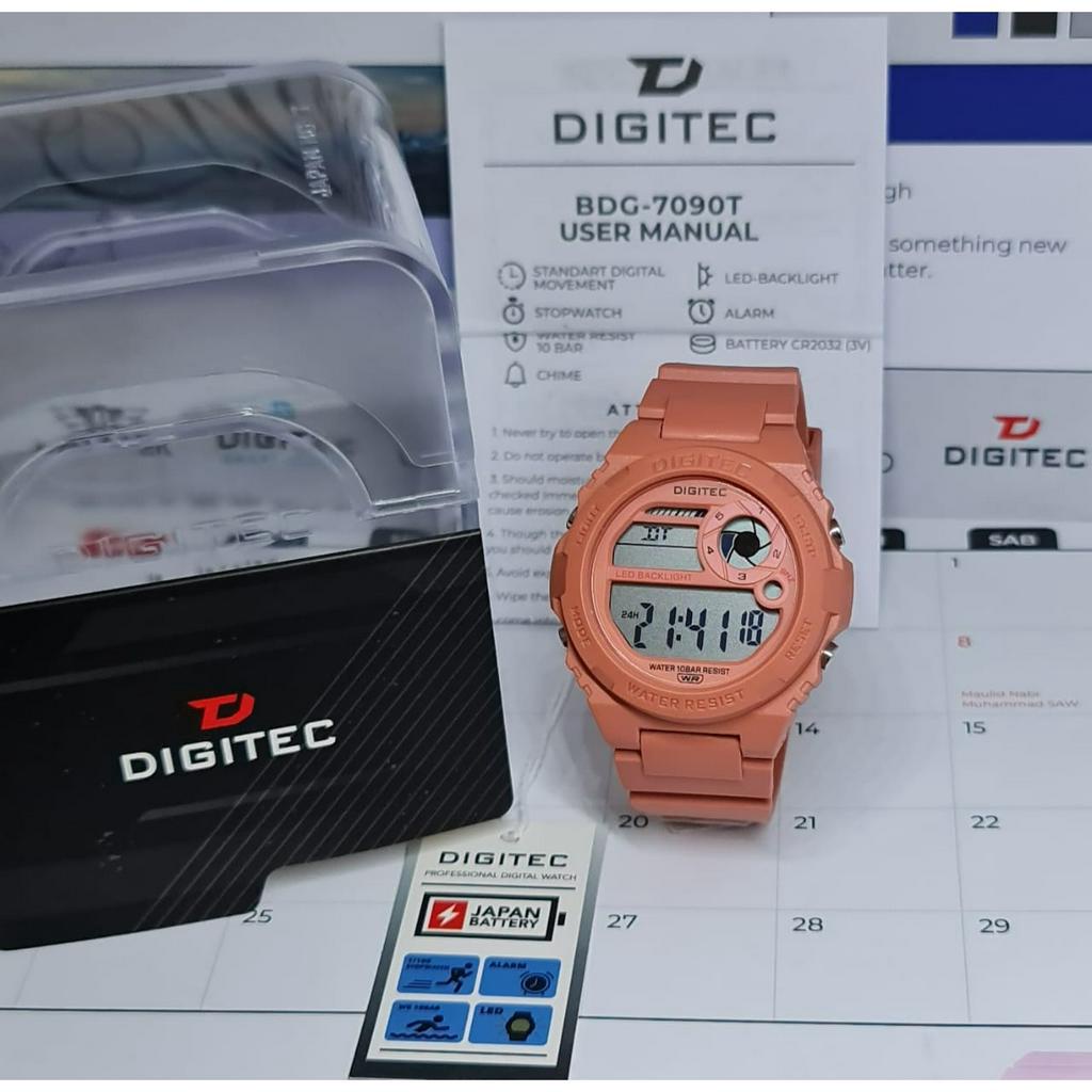 JAM TANGAN WANITA DIGITEC BDG-7090T BDG 7090T DG 7090 ORIGINA FREE BOX