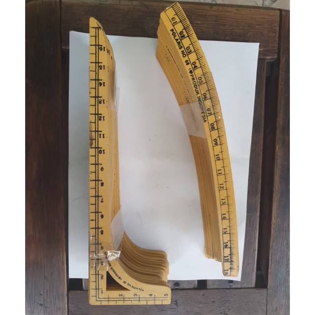 

Penggaris pola kecil