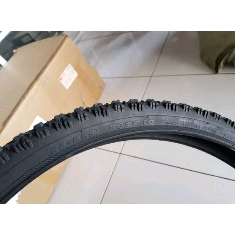 Ban luar Sepeda MTB  tire Merk kenda ukuran size 26 x 2.10 Nylon wire