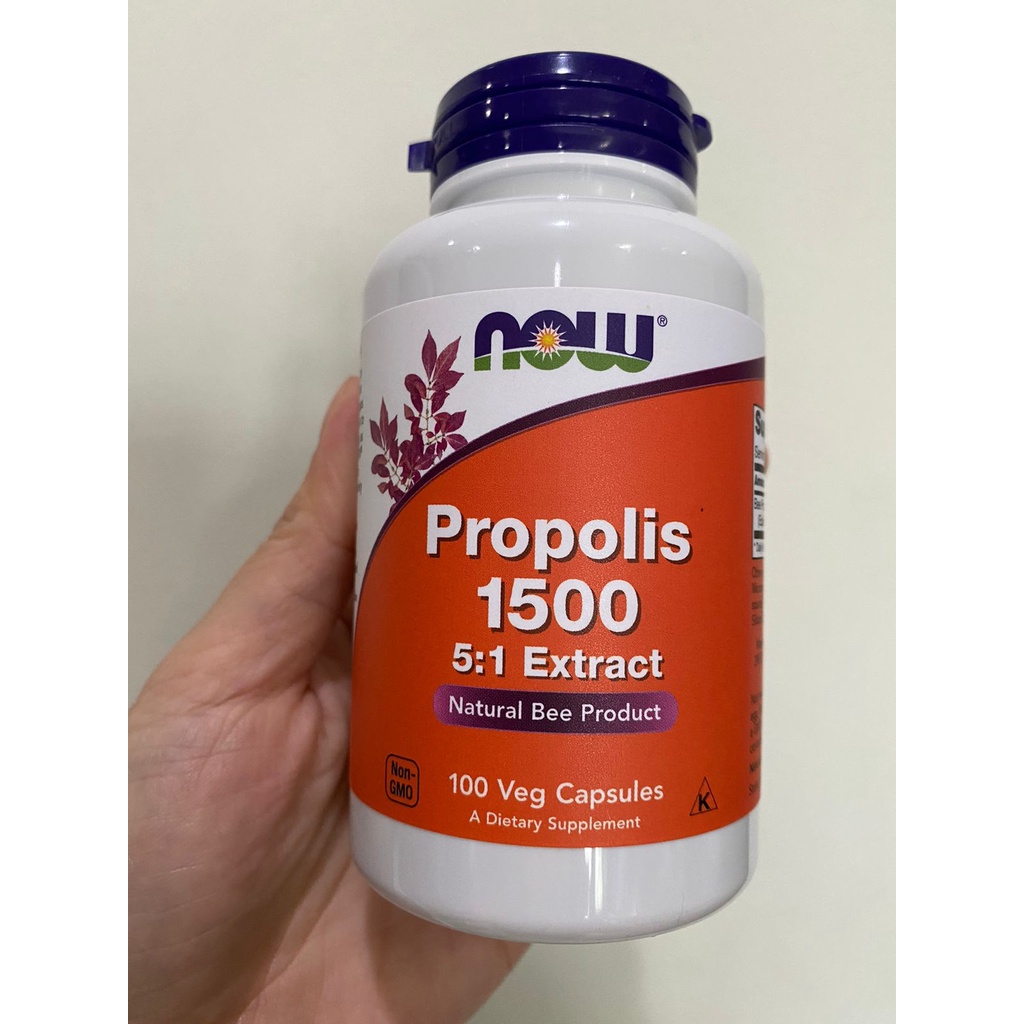 Now Foods Propolis 1500 5:1 Extract Natural Bee Product Food Vitamin