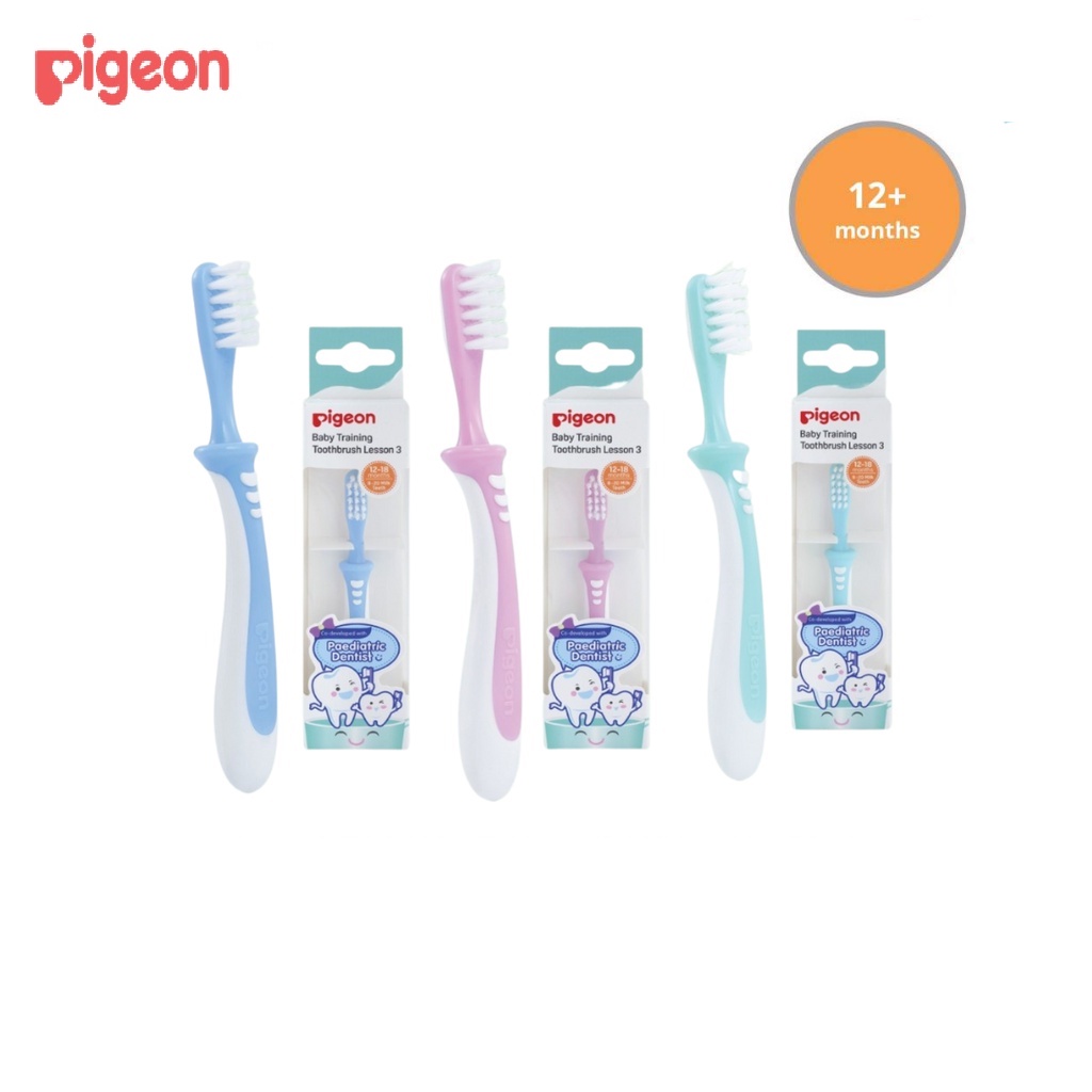 SIkat Gigi Bayi AnakPigeon Training Toothbrush Lesson 3