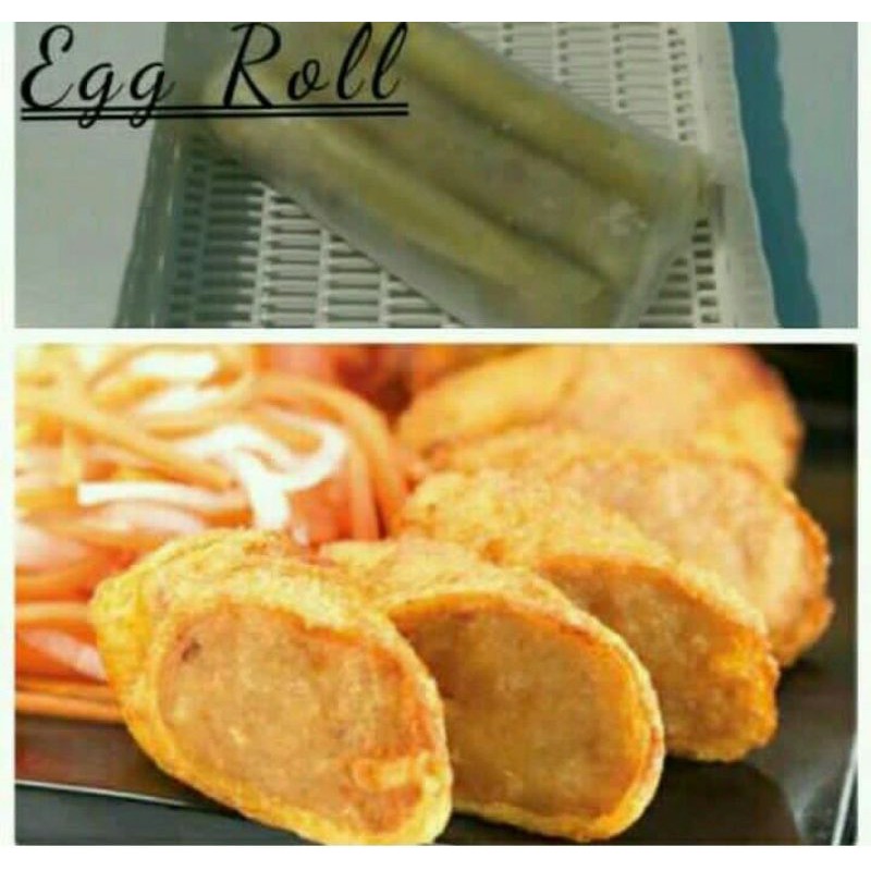 

EGG ROLL/ EGG CHICKEN ROLL/ NUGGET BENTO AYAM (3 PCS/ LONJOR/ SLICE)