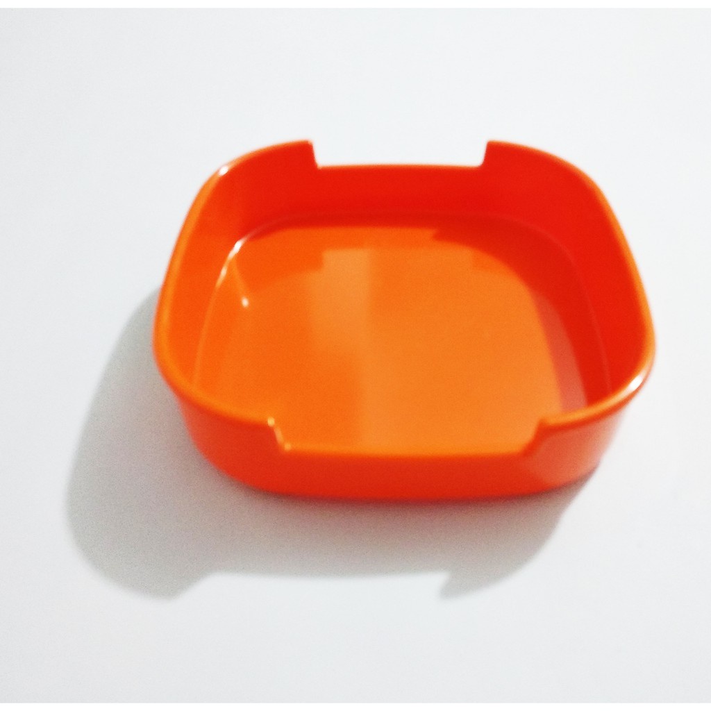 PIRING SHABU P9706 piring MELAMIN Shabu Kotak Susun 6 inch ORANGE Golden Dragon - PIRING SAJI MELAMI