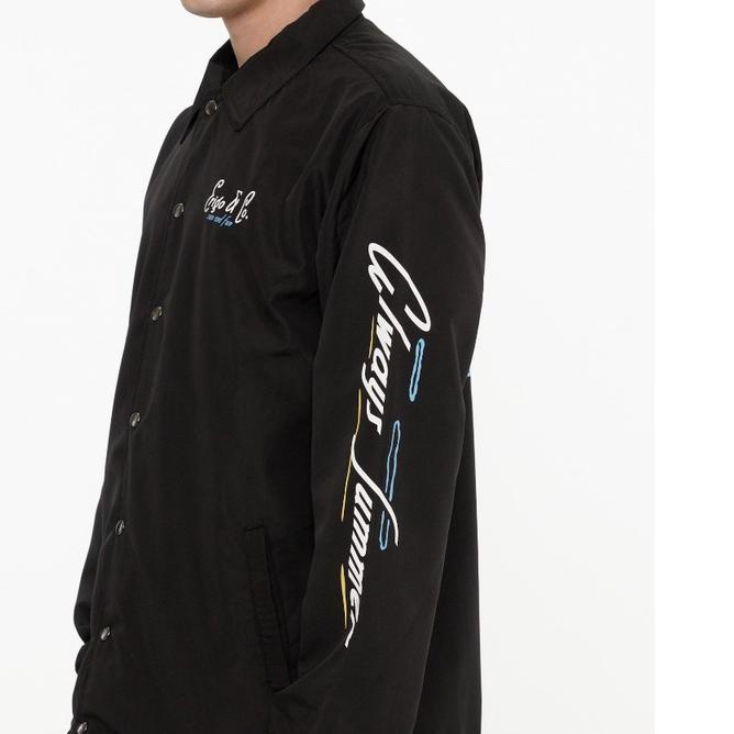 ✪BIG ⚡ALE✪ Erigo Coach Jacket Summer Fling Black paling murah