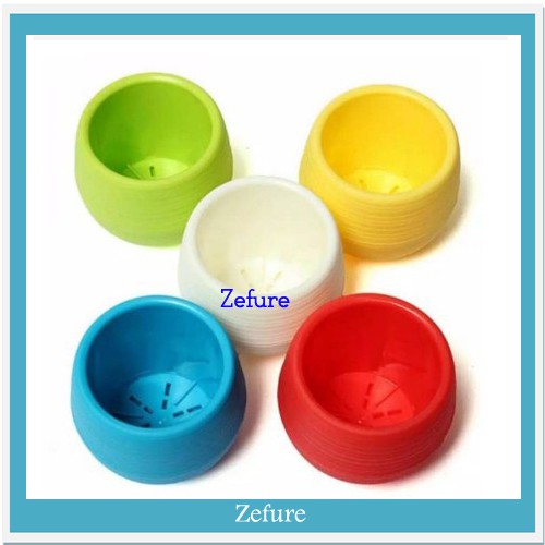 Pot Bulat Mini Vas Bunga Melamin Plastik Pot Bunga Kecil Minimalis Simple Praktis