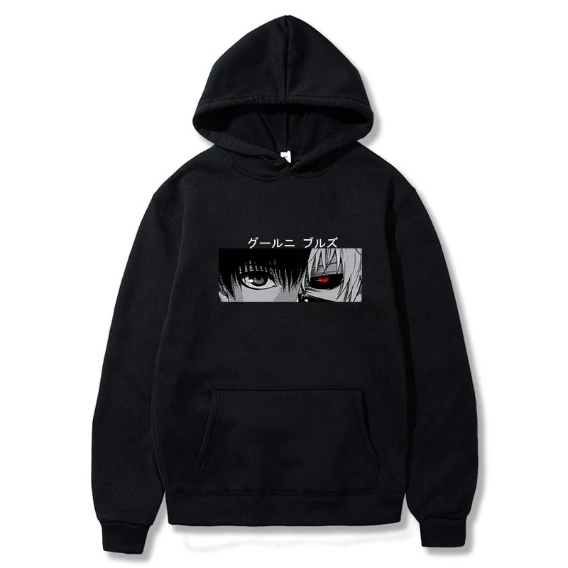 ANIME HOODIE UNISEX TOKYO GHOUL HOODIE FLEECE TEBAL PREMIUM,