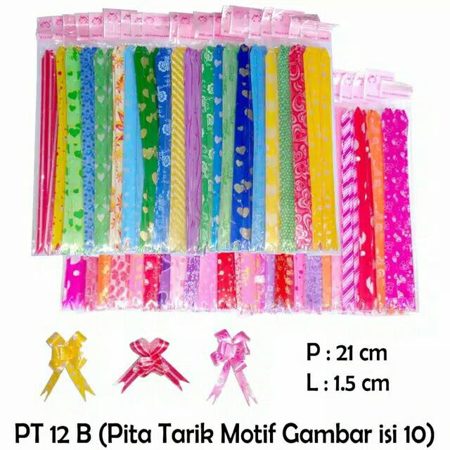

Pita tarik 1pack isi 10pcs (1motif)