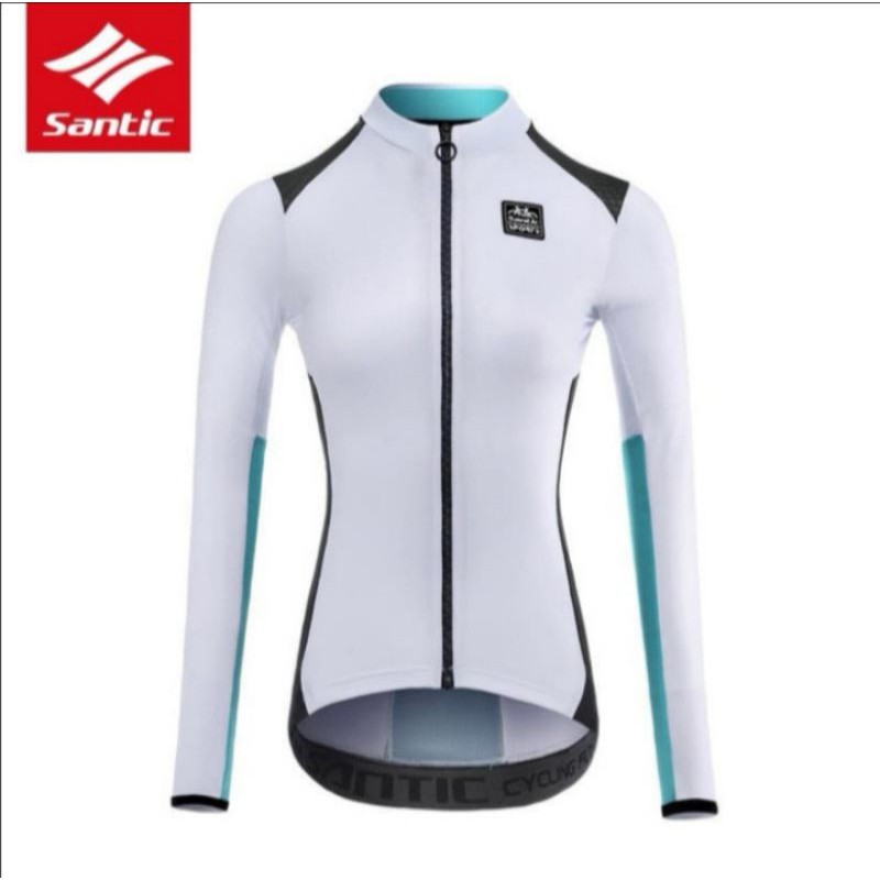 Baju Sepeda Wanita Santic Lengan panjang/ Baju Sepeda Jersey Wanita Santic
