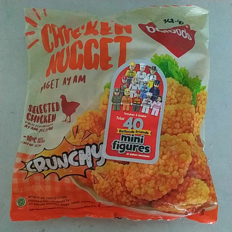 Jual Belfoods Chicken Nugget Crunchy 500gr | Shopee Indonesia