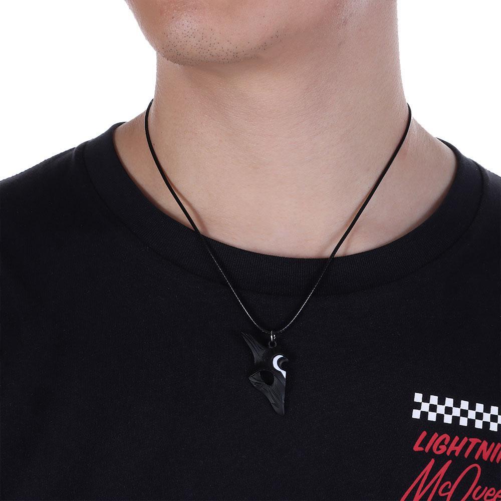 Suyo 2Pcs Kalung Klasik Puzzle Perhiasan Pemburu Abadi