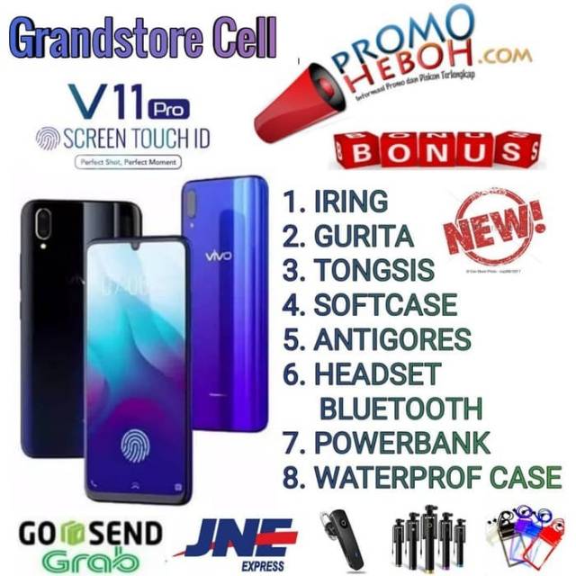 VIVO V11 PRO RAM 6/64 GB GARANSI RESMI VIVO INDONESIA