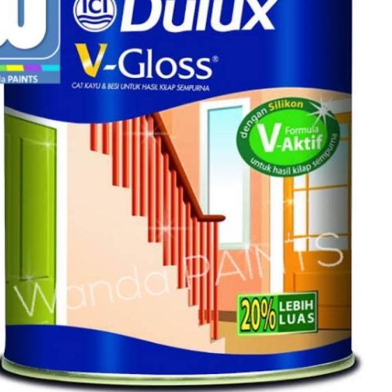 

Recomend CAT MINYAK DULUX V GLOSS 1 KG WARNA STANDARD .