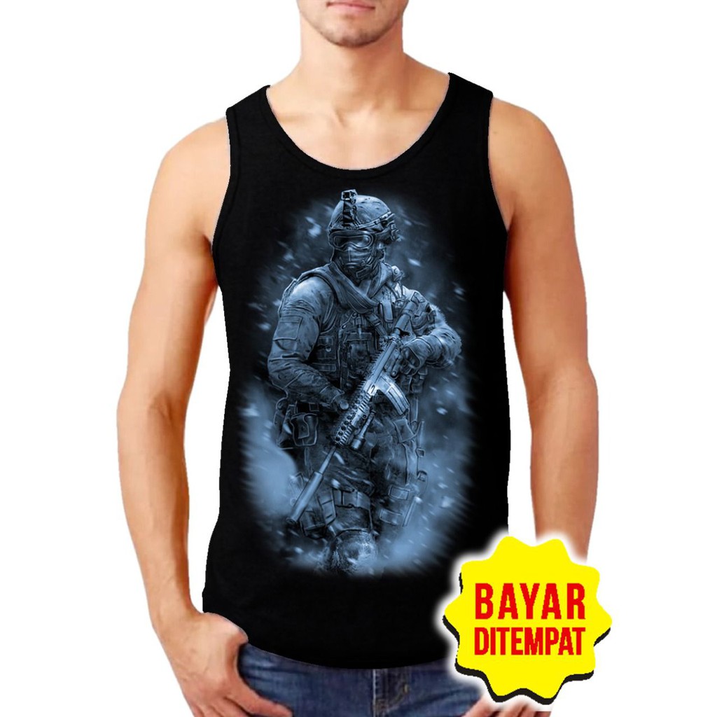 SINGLET LEKBONG PRIA (ARMY) / SINGLET LEKBONG GYM /LEKBONG / SINGLET/LEKBONG/KAOS DALAM PRIA/KUTANG