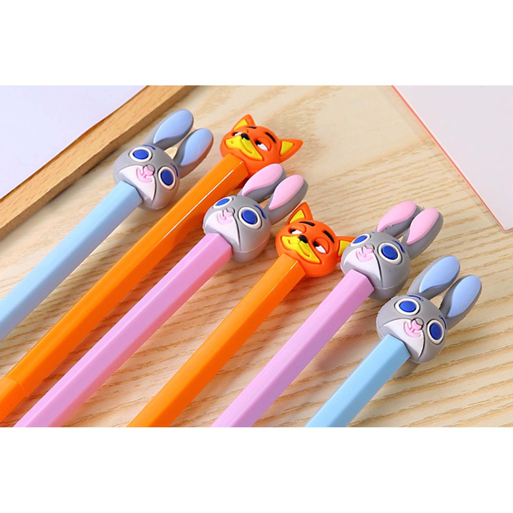 Pen gel kelinci rubah bunny fox ballpoint (4B3) spe025