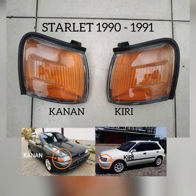 Lampu sen starlet 1990 1991