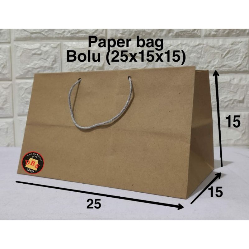 

Paper bag bolu 25 S (25.15.15)