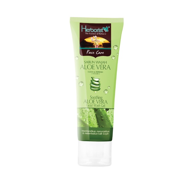 HERBORIST Aloe Vera Facial Wash Gel 80gr