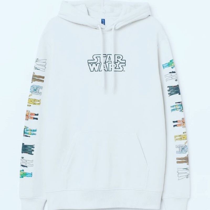 Hoodie H&M Original Star Wars White