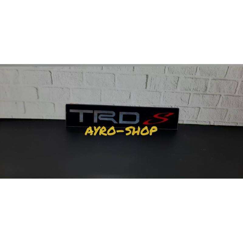 emblem TRD-S Agya-Ayla