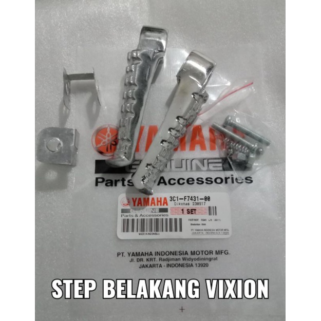 FOOT STEP BELAKANG YAMAHA VIXION / F1ZR VEGA R VEGA ZR MX