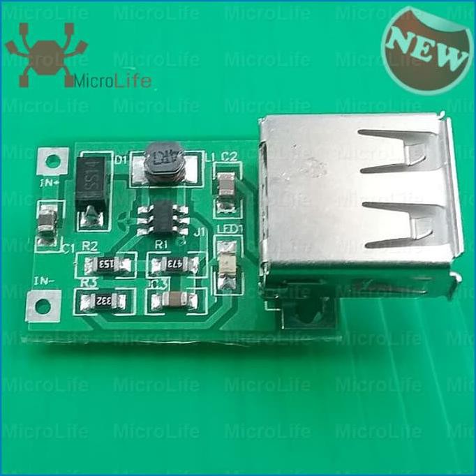 New Dc 0.9V-5V Step Up To 5V 600Ma Boost Arduino Charger Usb
