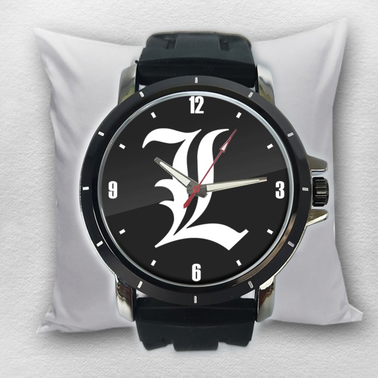 Jam Tangan Death Note Kira L Anime Keren Terbaru Custom