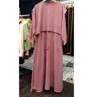 ANDIN DRESS,MIDI DRESS CRINGKEL,MIDI DRESS AIRFLOW,GAMIS RIA RICIS,DRES,DRESS,LONG TUNIC,TUNIK BARU 