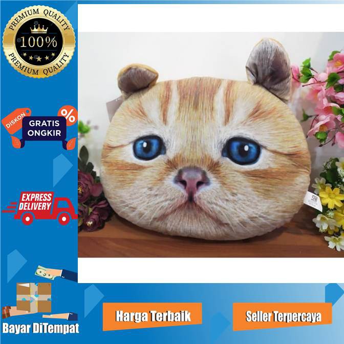 Bantal kepala kucing Custom