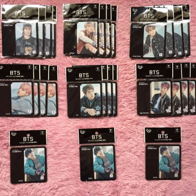OFFICIAL BTS T-Money Card