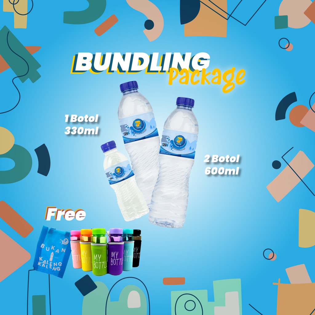 

JPWater 330 ml & 600 ml - Bundling Package