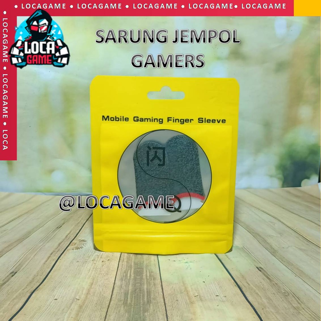 SARUNG JEMPOL GAMING PUBG/FREE FIRE / MOBILE LEGEND, DSB , POLOS ,ANTI KERINGAT KUALITAS OKE