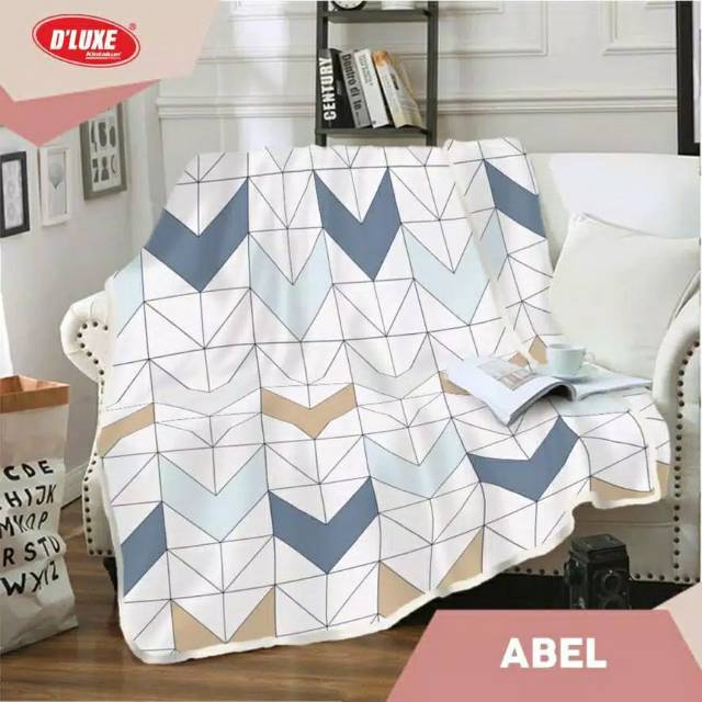 Selimut Bulu Micro Flannel Kintakun Dluxe Motif ABEL