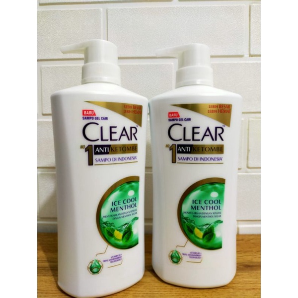 shampoo clear ice cool menthol 660ml