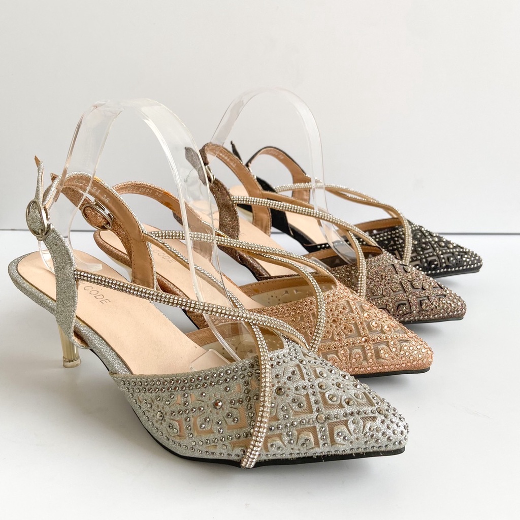 Lacode Wedding Shoes Sepatu Pengantin Sandal Pengantin Sandal Pesta Sandal Wisuda Import