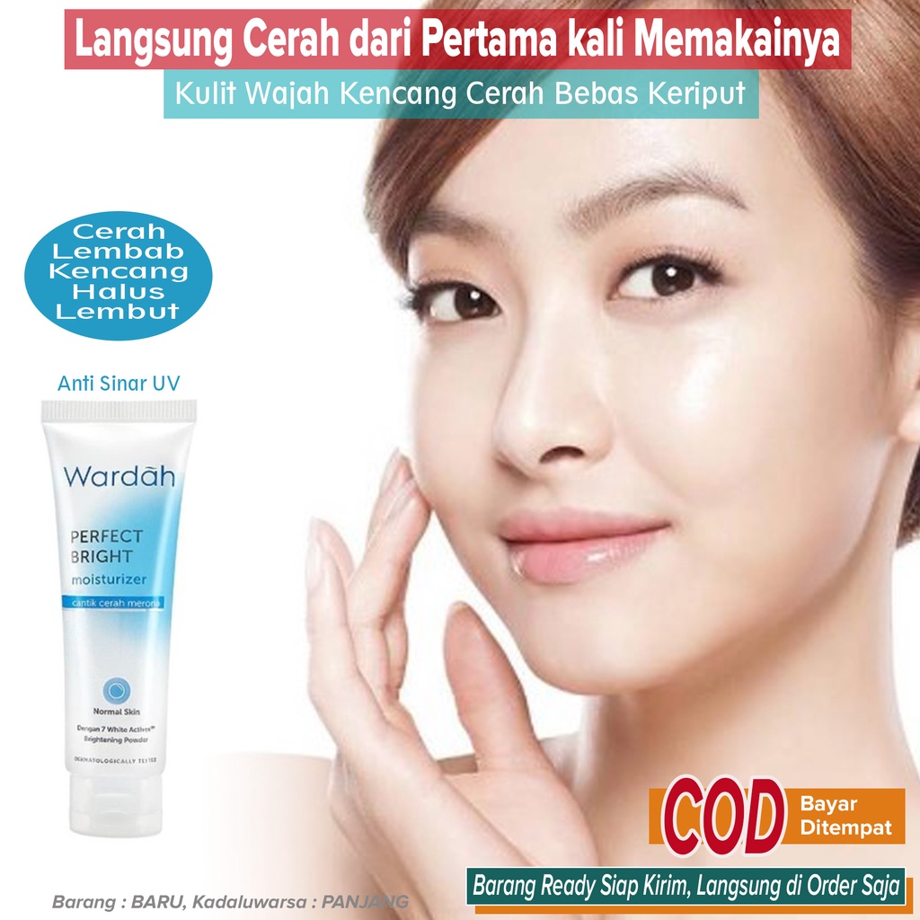 Pelembab Wajah GLOWING Pembersih Flek Hitam Bekas Jerawat Langsung Cerah dari Pertama Memakainya Ken