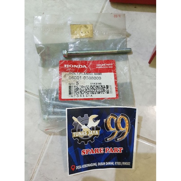 96001 0608000 bolt flange 6X80