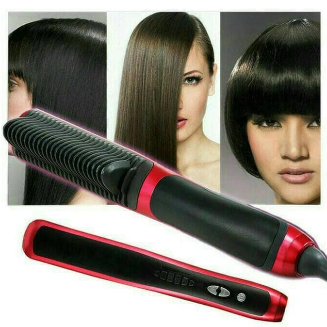 HOT PROMO Catok Sisir Pelurus Rambut NEW Fast Hair Straightener ASL-908 ORIGINAL TERMURAH