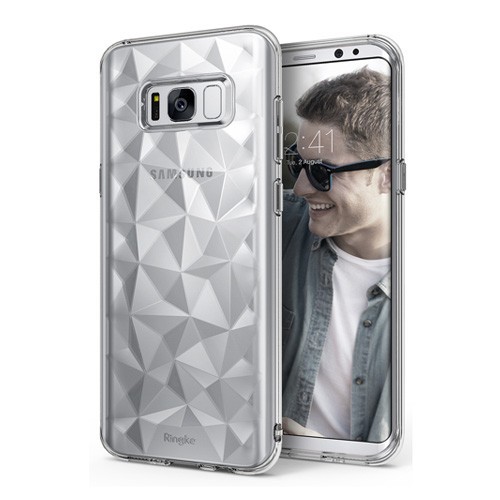 PROMO RINGKE CASE AIR PRISM SERIES FOR SAMSUNG GALAXY S8 ORIGINAL - CLEAR