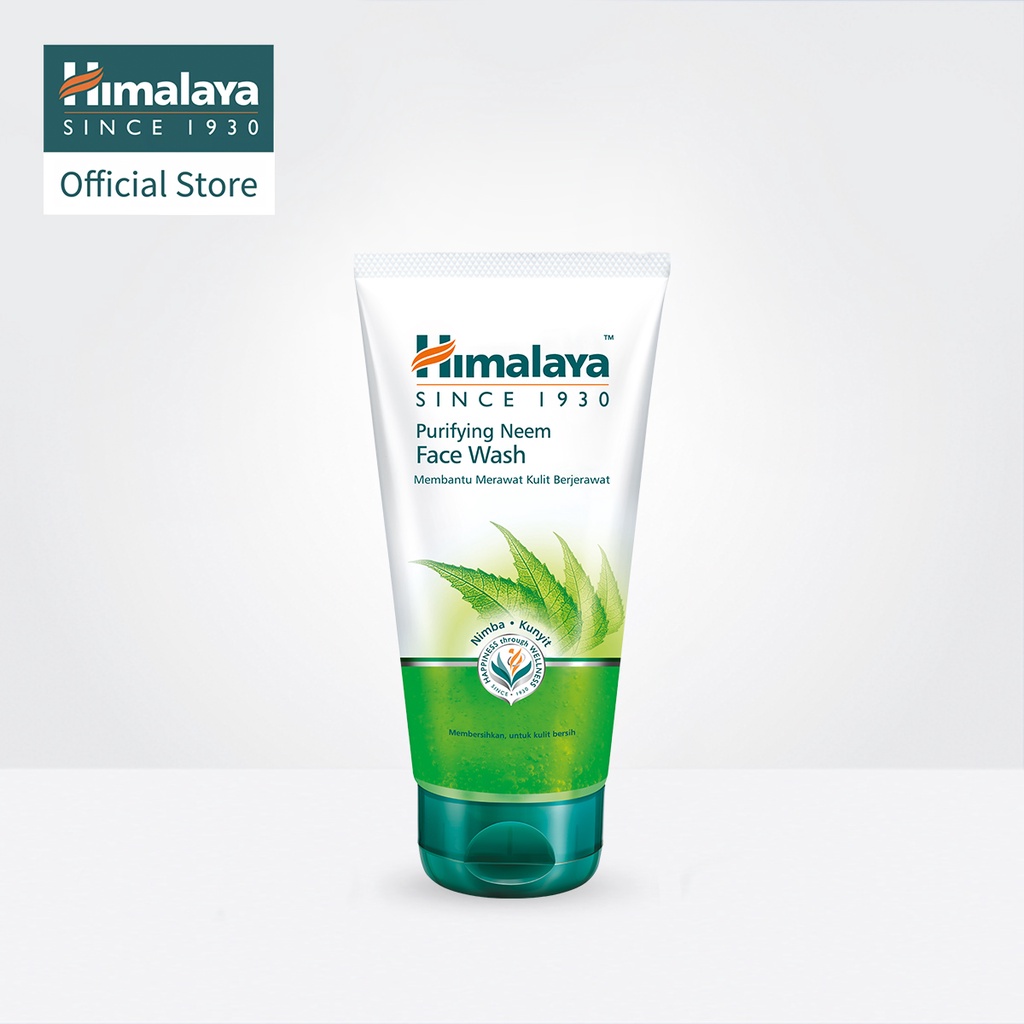 Himalaya Purifying Neem Face Wash 50 ml / 100 ml Sabun Muka Membantu Merawat Kulit Berjerawat