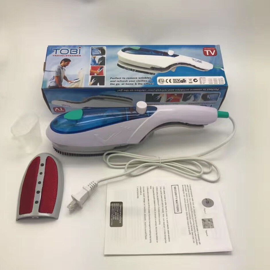 [COD] TOBI SETRIKA UAP PORTABLE Steamer Laundry Travel Iron Baju Celana Jas Kaos Praktis Dibawa Ke Manapun