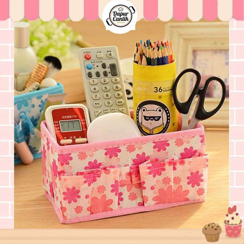 `ღ´ PHINKL `ღ´ kotak tempat kosmetik simple serba guna untuk organizer barang aksesoris